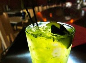 Una foto de Demonio Verde trago