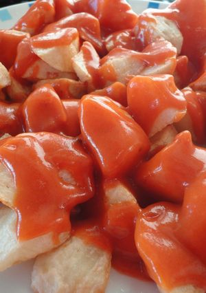 Una foto de Patatas bravas superpicantes