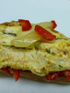 Una foto de Pincho de anchoa rebozada