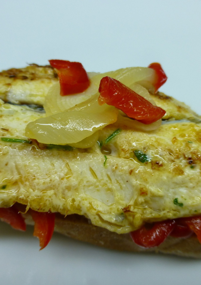 Una foto de Pincho de anchoa rebozada