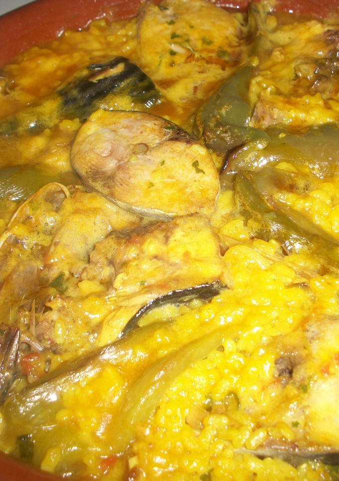 Una foto de Arroz con bonito cartagenero