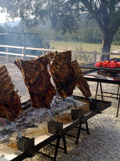 Una foto de Barbacoa de carne a la brasa