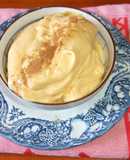 Helado rápido de mango y queso