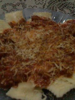 Una foto de Raviolones de ricota