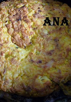 Una foto de Tortilla de arroz casera