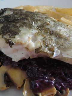 Una foto de Bacalao con salsa de Mencía