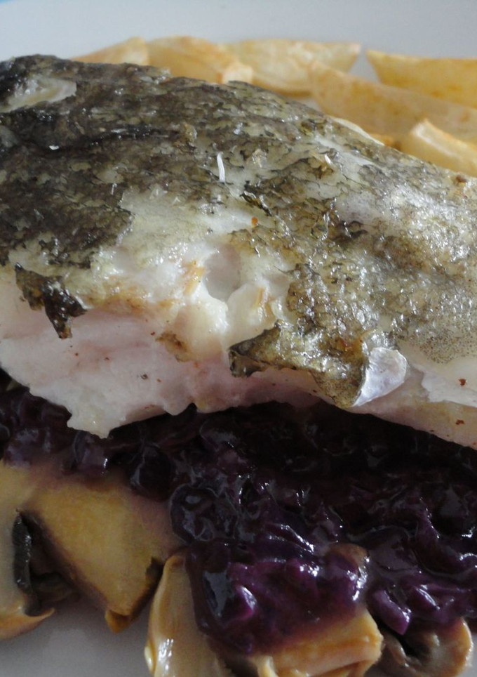 Una foto de Bacalao con salsa de Mencía
