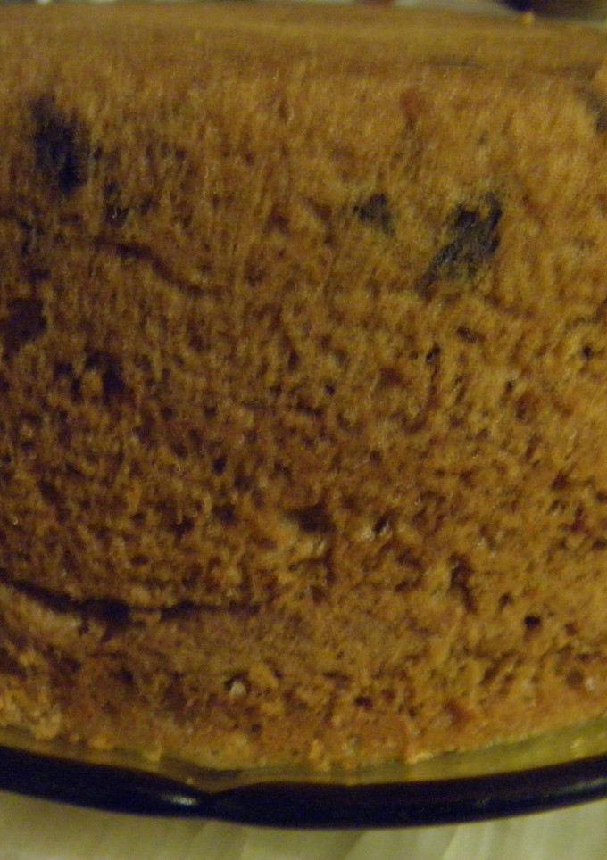 Una foto de Budín integral de café y chocolate