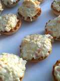 Tartaletas palitos de cangrejo