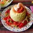 Flan salado de espárragos y patatas