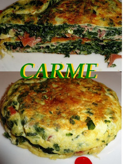Foto principal de Tortilla de acelgas, jamón y queso