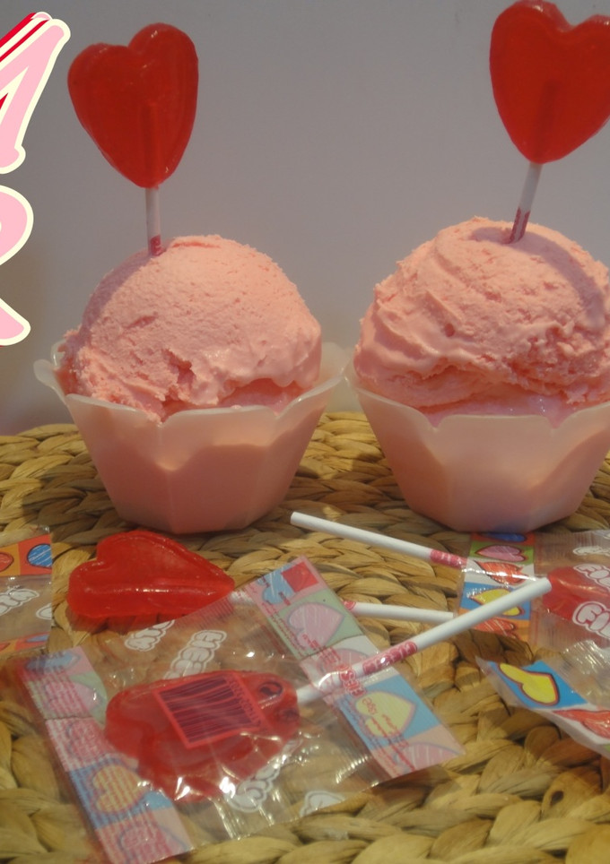 Una foto de Helado de piruletas