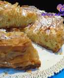 Tarta ruffle milk pie