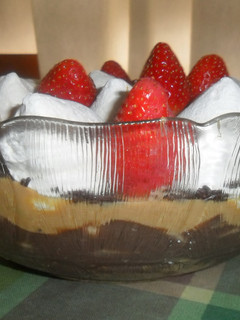 Una foto de Trifle de galletitas
