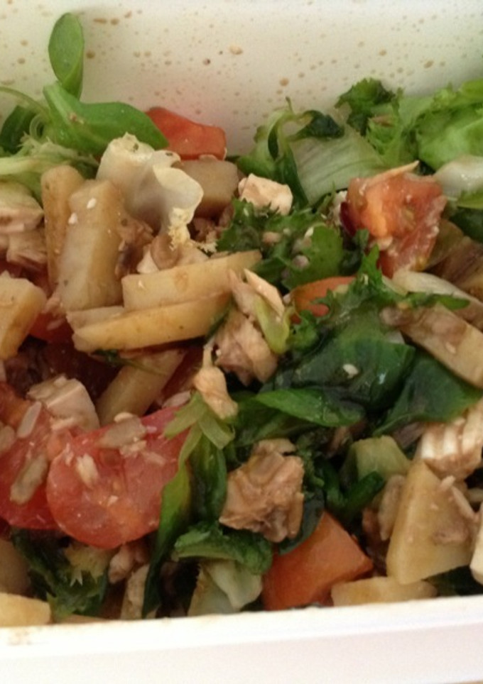 Una foto de Ensalada de patata cocida