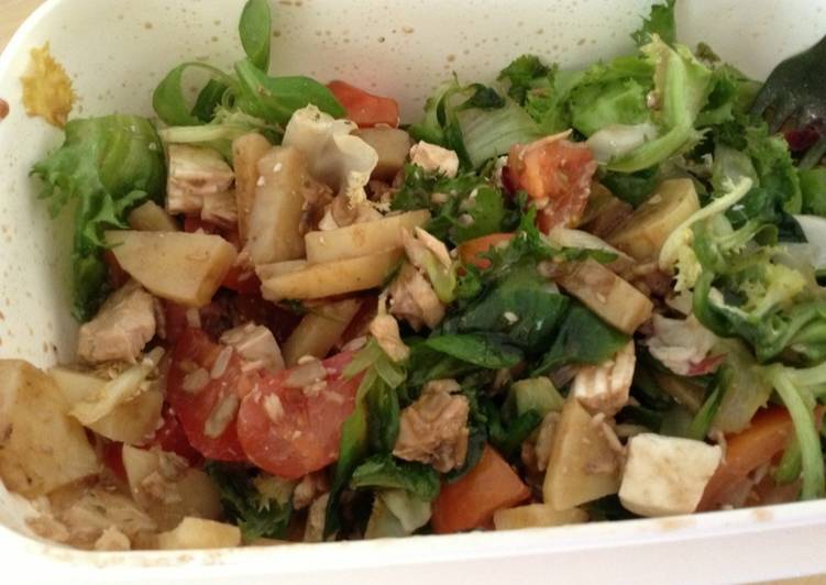 Ensalada de patata cocida