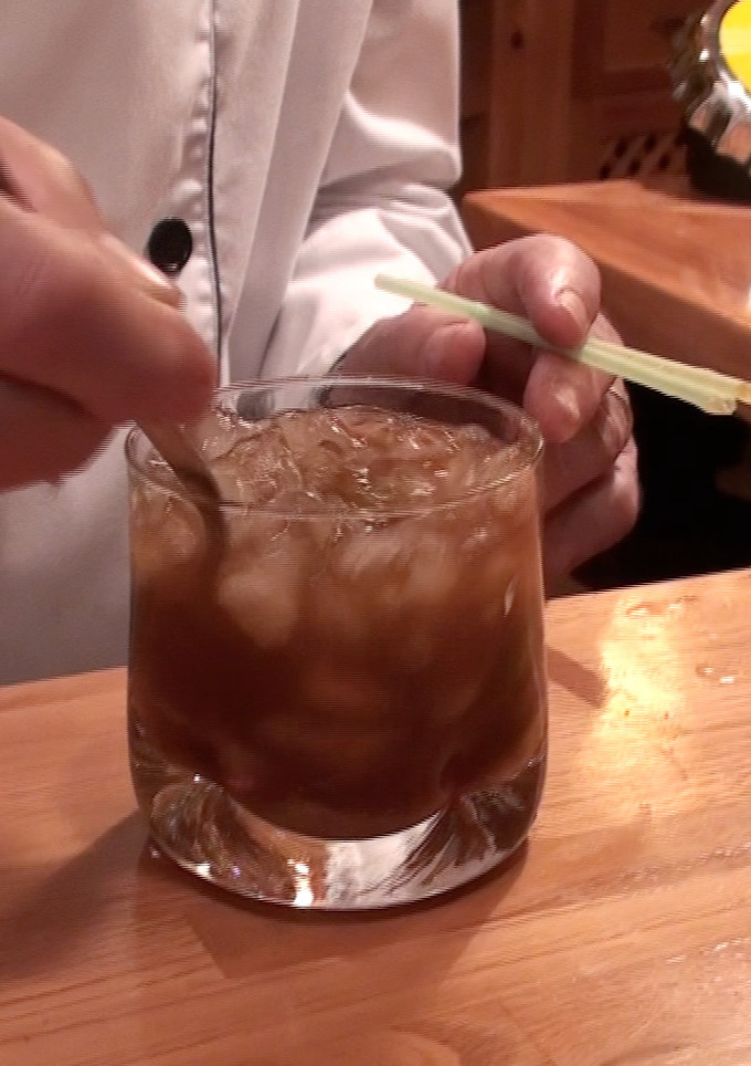 Una foto de Caipirinha cóctel