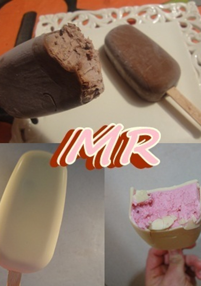 Una foto de Helado Magnum casero