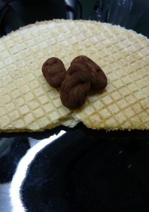 Una foto de Barquillos con miel