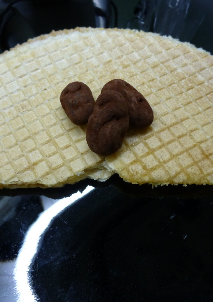 Una foto de Barquillos con miel