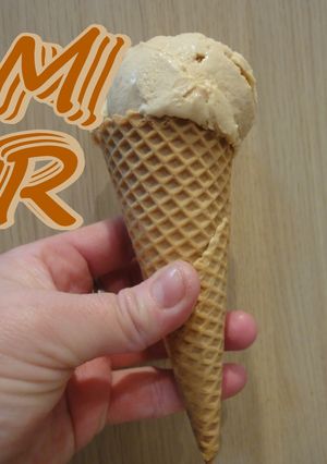 Una foto de Helado de dulce de leche crocanti