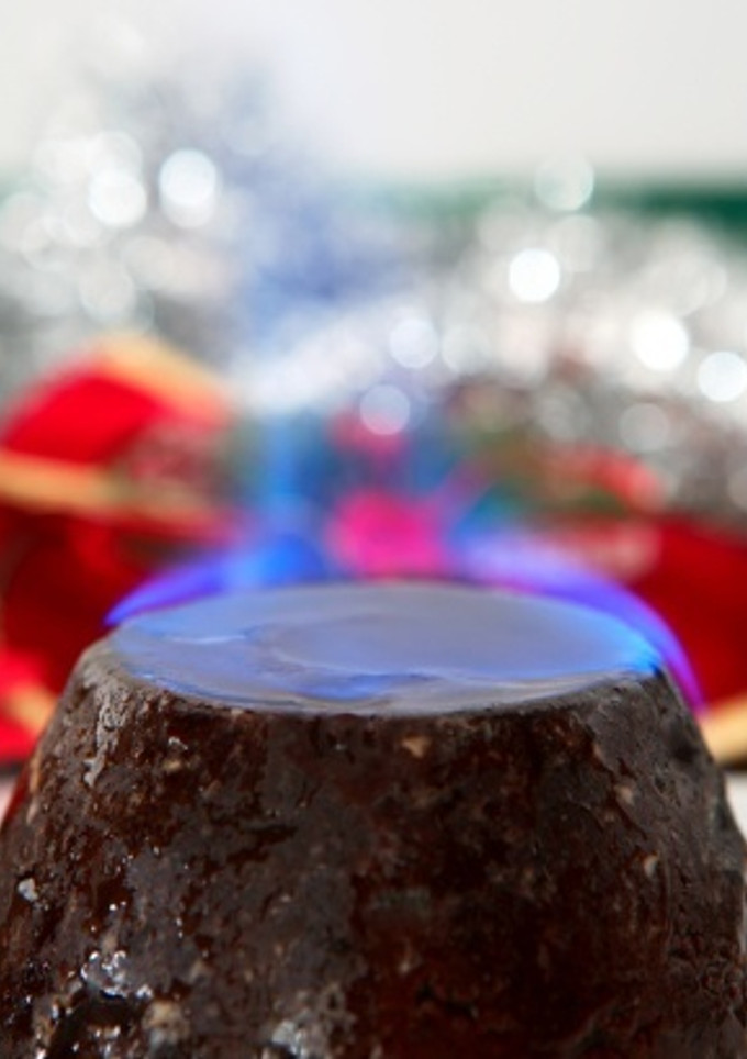 Una foto de Pudín de Navidad inglés
