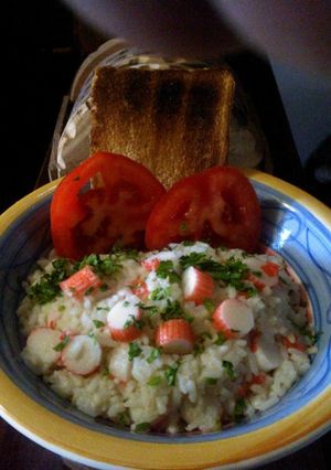 Una foto de Arroz litoraleño con kamikama