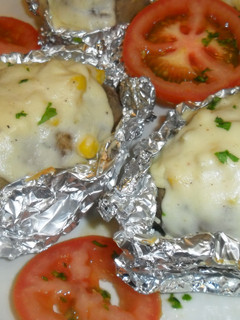 Una foto de Papas campesinas rellenas