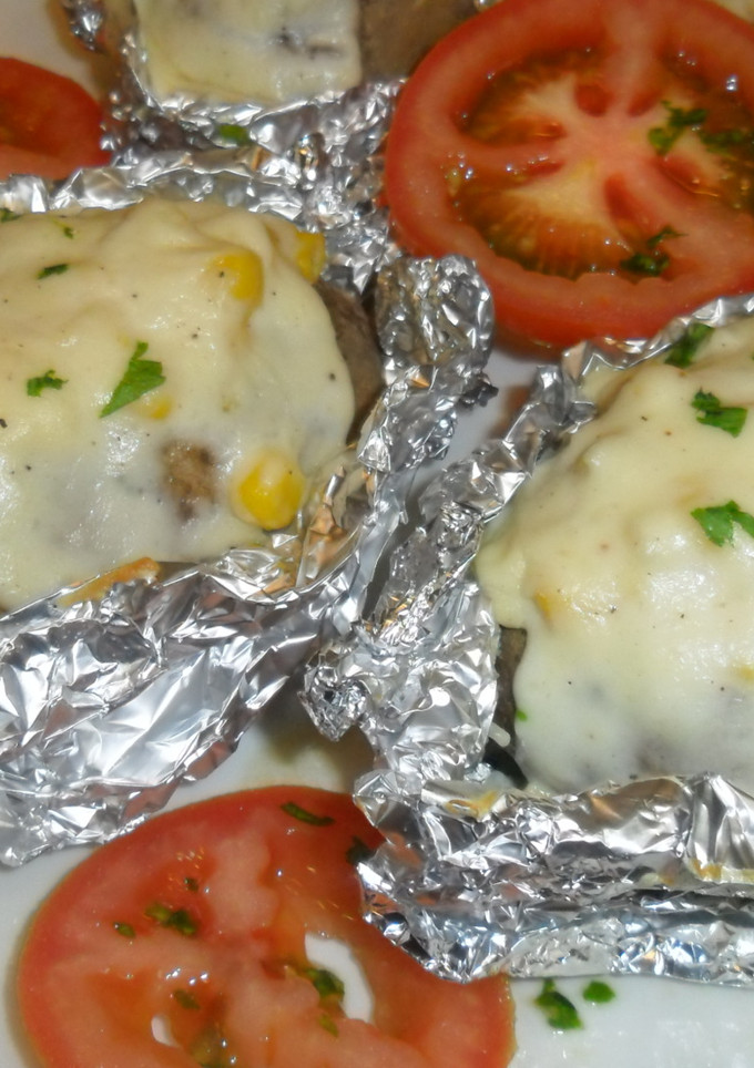 Una foto de Papas campesinas rellenas
