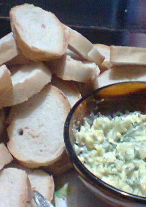 Una foto de Saladito para acompañar tostadas