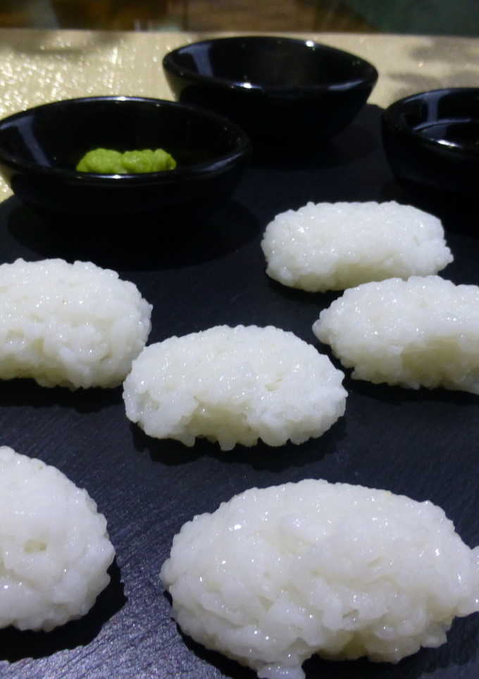 Una foto de Arroz para hacer sushi