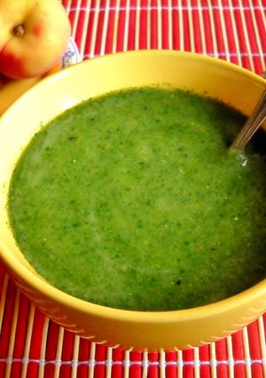 Una foto de Smoothie verde