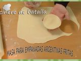 Masa para tapas de empanadas fritas