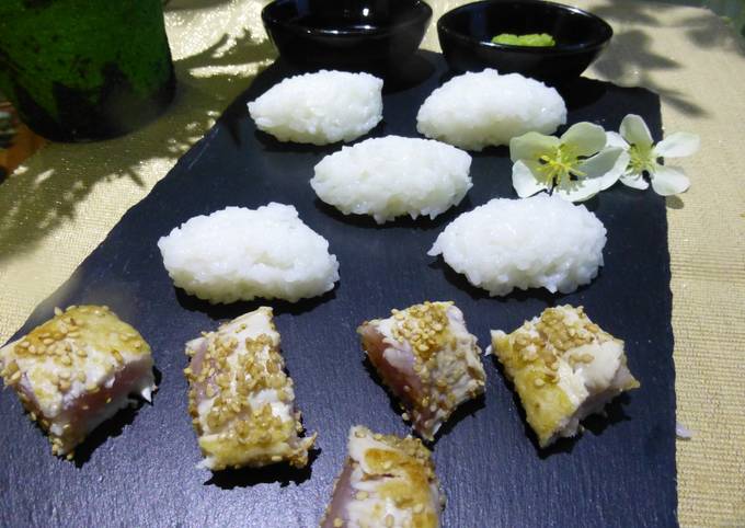 Arroz para hacer sushi Receta de milandebrera- Cookpad