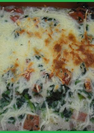 Una foto de Espinacas cream