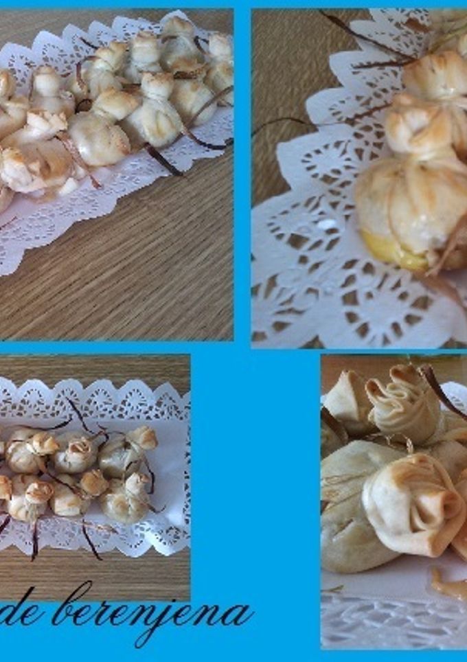 Una foto de Saquitos de berenjena