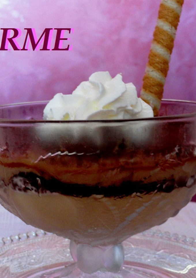 Una foto de Falso tiramisú de turrón