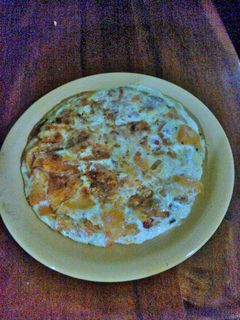 Una foto de Tortilla de calabaza o anco