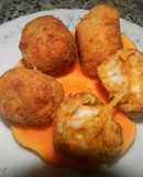 Croquetas de calabaza y queso