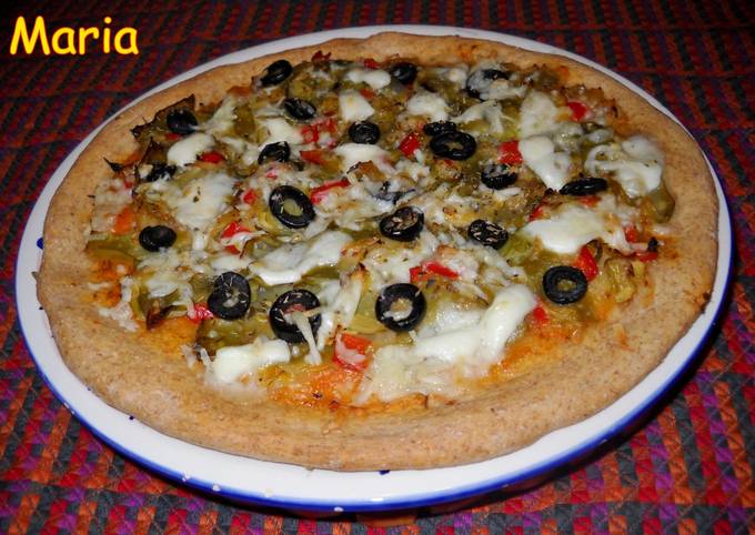 Foto principal de Pizza semi integral de verdura
