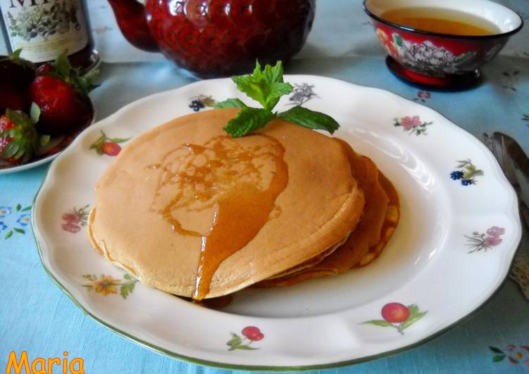 Tortitas americanas integrales con vainilla
