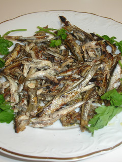 Una foto de Boquerones a la plancha