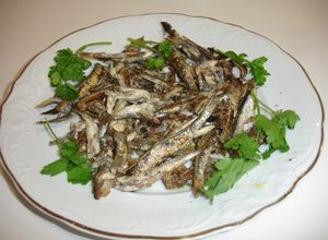 Una foto de Boquerones a la plancha