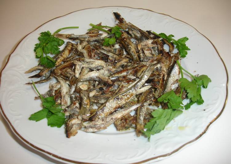 Boquerones a la plancha