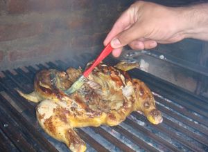 Una foto de Pollo a la parrilla