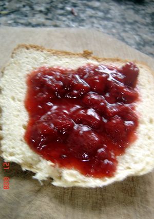 Una foto de Mermelada de frutilla casera