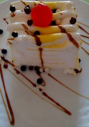 Una foto de Helado mousse de limon