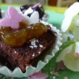Pastelitos de chocolate con mermeladas