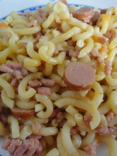 Una foto de Fideos con carne a la cazuela
