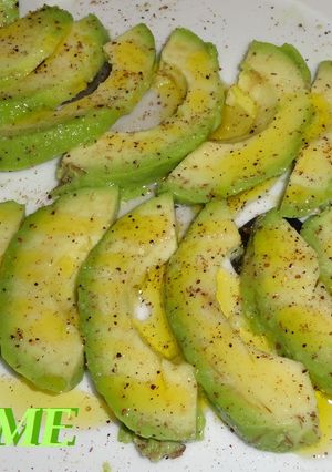 Una foto de Aguacate aliñado